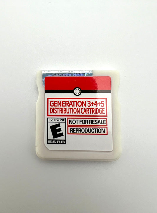 Pokémon  Distribution Cartridge Gen 3+4+5 - 270+ Events