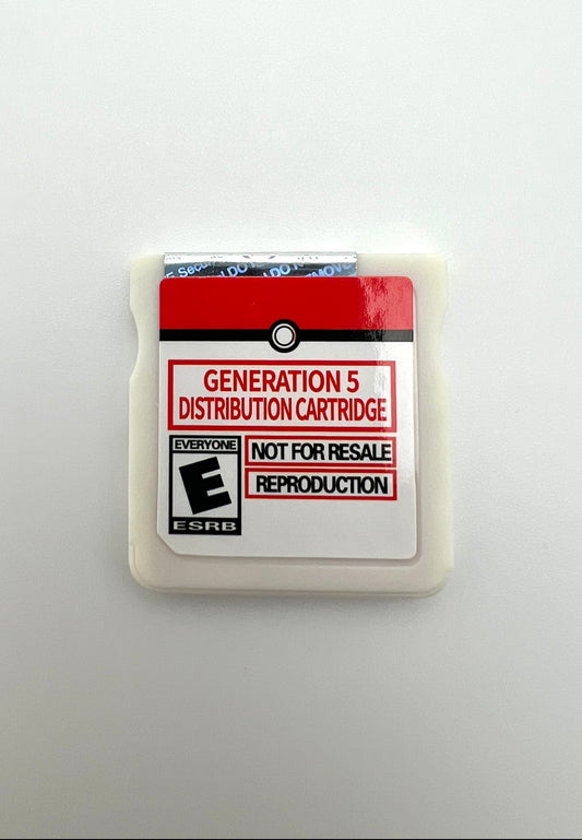 Pokémon Distribution Cartridge Gen 5 - 130+ Events